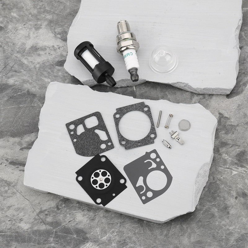 EMSea 1 Set Carburettor Kit Lawn Mower Carburettor Rebuild Kit
