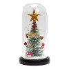 Yuqing Flor Rosa Eterna Boda Amor Navidad Luz Led Ideal