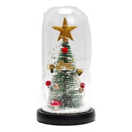 Yuqing Flor Rosa Eterna Boda Amor Navidad Luz Led Ideal Para Regalo