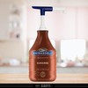 Creamy Caramel Sauce 87.3 oz with ZESTI Barista Spoon &