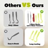 6 Pieces Chemical-Free Tick Remover Set, Painless Tick Hook, Tool