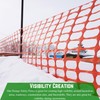 Orange Safety Fence - 4' x 100' - Orange Temporary
