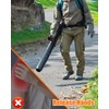 GUZIKO Backpack Blower Shoulder Straps Fit for BR500 BR550 BR600