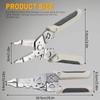 7 in 1 Multifunctional Wire Stripper, Stainless Steel Anti-Slip Cable