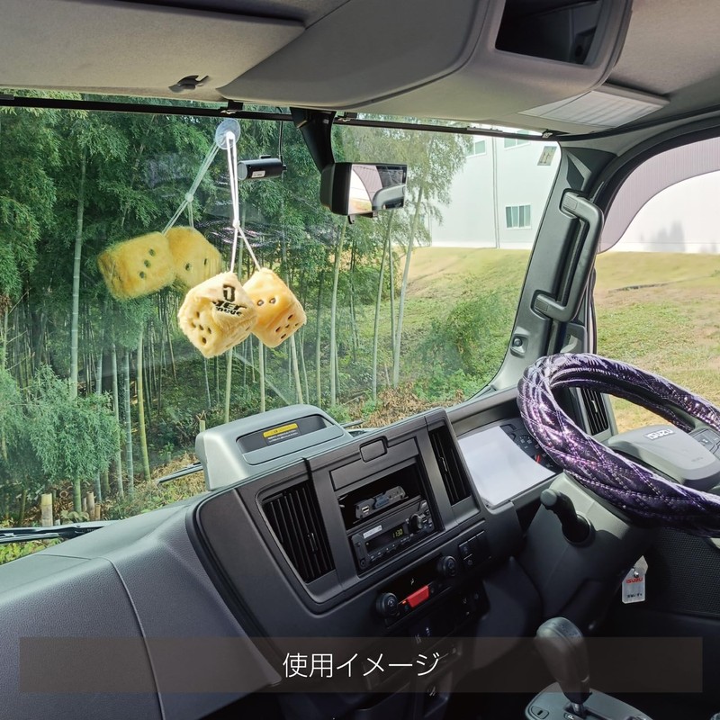 Jet Inoue 590985 Hanging Dice, Pink