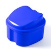 JMU Denture Bath Case, Denture Cup for Soaking Dentures with