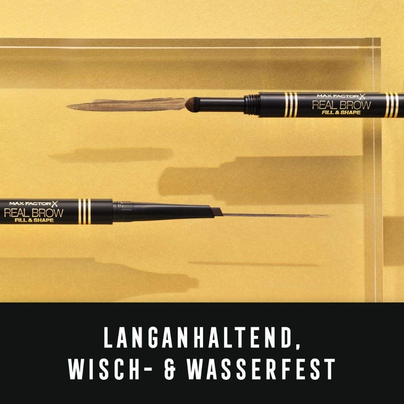 Max Factor Real Brow Fill & Shape Pencil, 10 g
