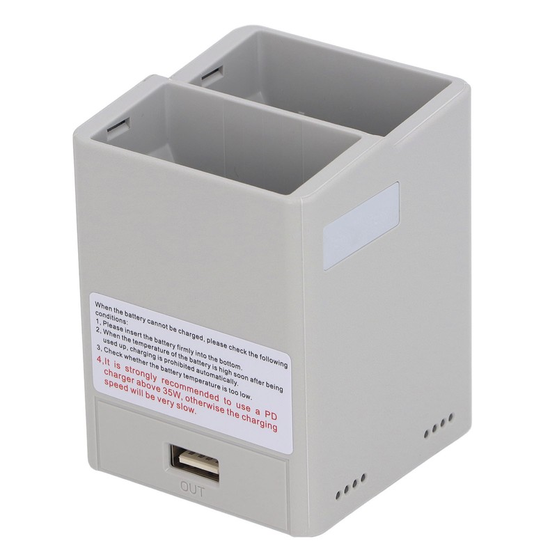 Drone Battery Charging Hub Professional Efficient Dual Slots 2 Way