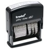 JYP 4817 Self Inking Rubber Stamp w. Dial-A-Phrase Dater