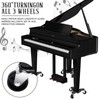 Datanly 3 Pcs Piano Dolly, 6.3" Piano Moving Dolly with