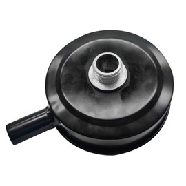 20mm Air Compressor Silencer Filter,Iron Shell Air Compressor Silencer with Handle(2Pcs Iron)