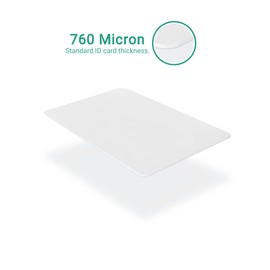 100 x Dyestar Blank Plastic Cards for ID Printing - Compatible with All Plastic Card Printers