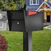 Mail Boss 7127 Surface Mount Post, Black