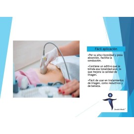 Gel Conductor Cavitacion Ultrasonido Lady Rose 440ml Zenskki Tipo de envase Oval