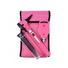 Estuche de Diagnostico Oto/Oftalmo, Lona, FO, Led, Rosa