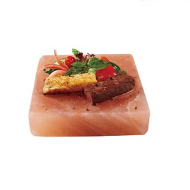 Himalayan Chef Cooking Plate Block Cooking Salt Plate & Holder Set, Pink Salt, 1 Count