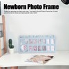 Newborn Photo Frame Durable Polished 12 Small Picture Frames Record