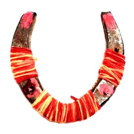 Divine 風水 鋳鉄 本物の黒馬 鉄靴 ケール ゴデ キナール エネルギー ブラック 馬 靴 健康 富 幸運