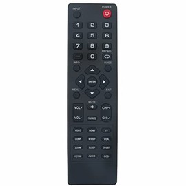 PERFASCIN ZRC-400 Replace Remote Control Fit for Dynex TV DX-RC02A-12 DX-32L150A11 DX-37L150A11 DX-46L150A11 DX-40L130A11