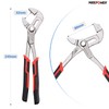 Pliers Wrench 250mm(10-Inch), MAXPOWER Multigrip Groove Slip Joint Pliers Plumbing