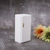 Dollhouse Refrigerator, Modern Style 1:12 Realistic Wood Four Layer Refrigerator