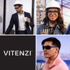 VITENZI Bifocal Reading Wraparound Safety Glasses with Clear Lens Readers