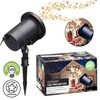 LED Projector with Rotating Stars with Ground Spike 13 cm