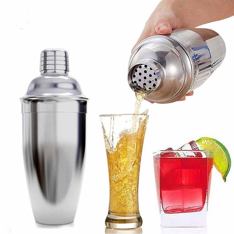 5Pcs Cocktail Shaker Set Cocktail Making Bar Set Cocktail Gift