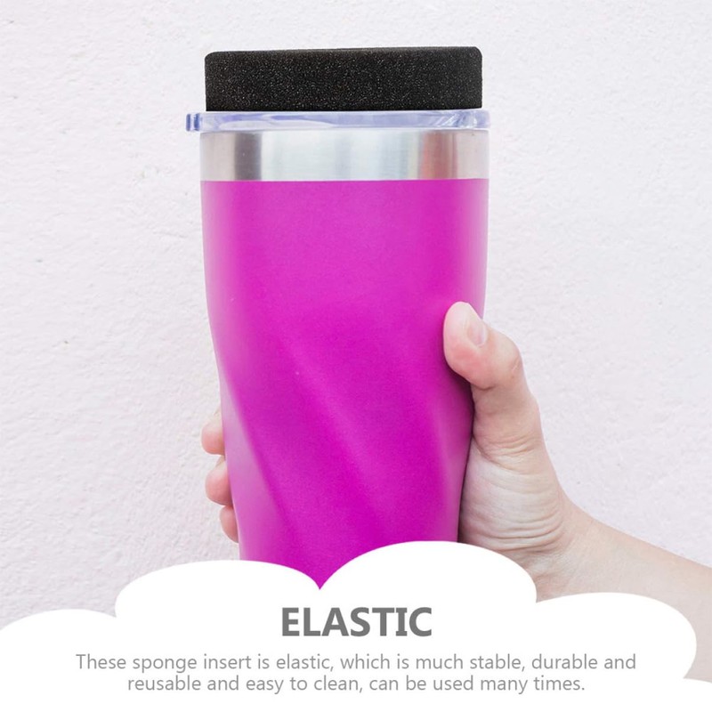 Gadpiparty 6Pcs Sponge Inserts for Cup Turner Durable Rotating Cup