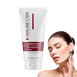 rooroopet Jawline Treatment, Jawline Sculpting Cream, Jawline Firming Anti-Aging Neck Chin Cream, Tightening and Wrinkles & Even Skin Tone and Neck Lift (2pcs)