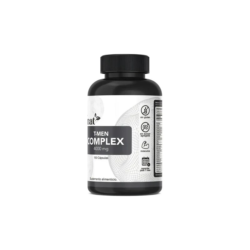 Testo Multivitaminico Hombre Gym Vnat Vitaminas Men 150 Caps