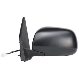 Fit System Driver Side Mirror for Toyota Rav4 Black, Foldaway, Power