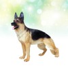 Artificial Shepherd Model Plastic Dog Figure Micro Landscape Simulation Dog
