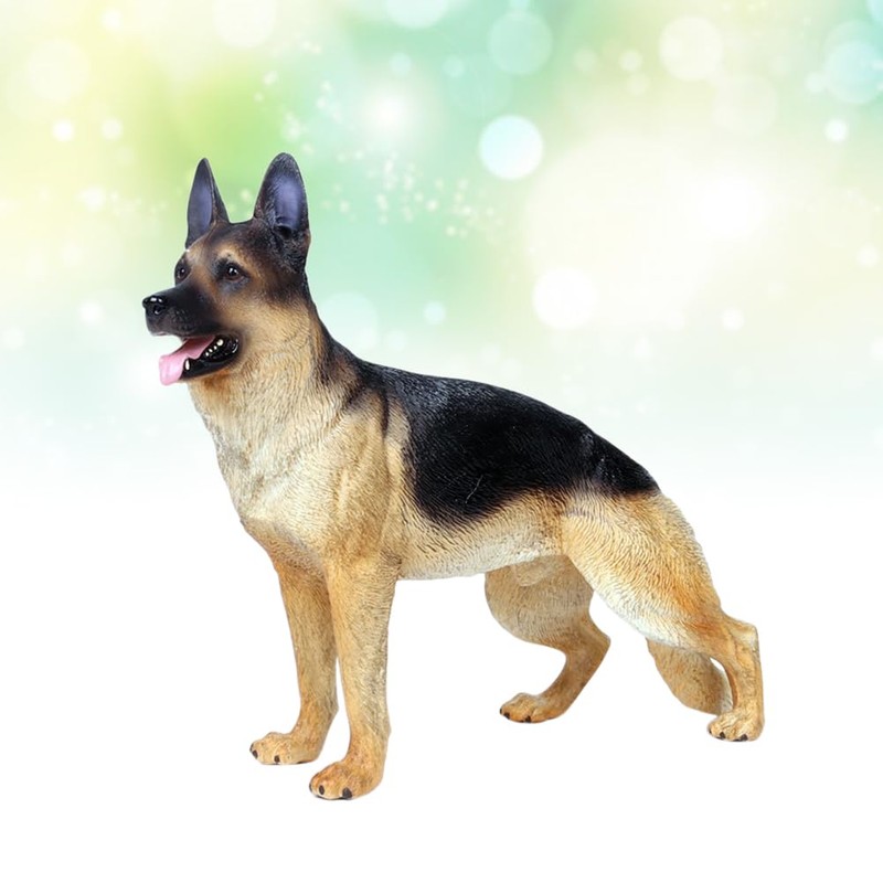 Artificial Shepherd Model Plastic Dog Figure Micro Landscape Simulation Dog