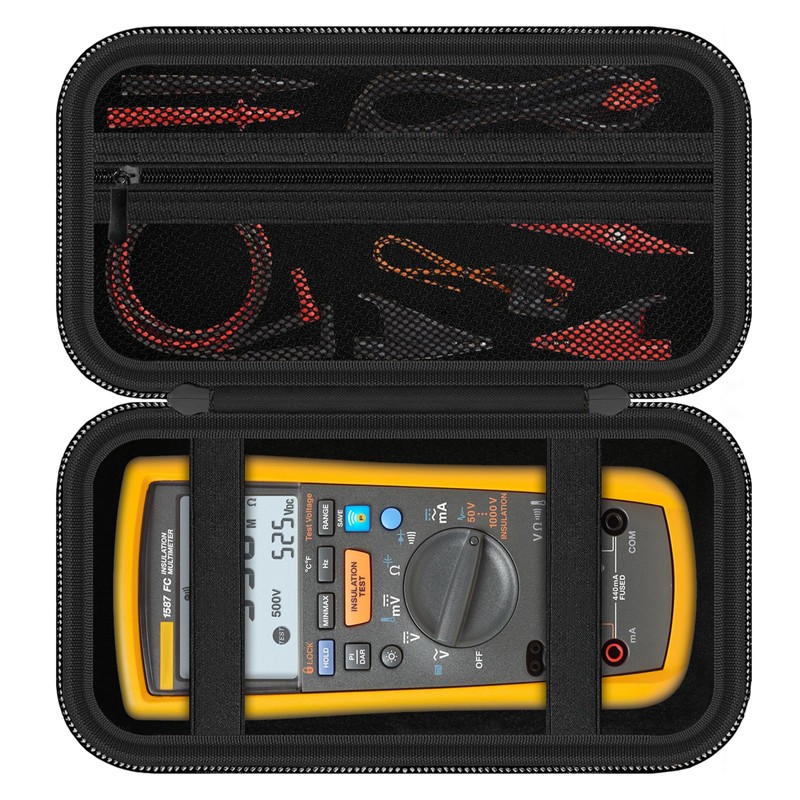 HESPLUS Carrying Case for Fluke1587 FC/ 87-V/ 87V Max/ 88V/