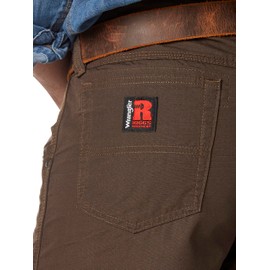 Wrangler Riggs Workwear Men's Technician Short, Dark Brown