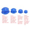4 Sizes Silicone Cupping Therapy Set Negative Pressure Vacuum Cupping