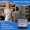 WR49X10283 Refrigerator Inverter Control Board Fit GE Replaces WR55X10490