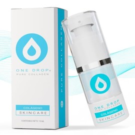 Serum Facial con Colágeno Marino + Colágeno Hidrolizado, Ingredientes Naturales, Suero de Hidratación Extrema, Oil-Free, Para Todo Tipo de Piel, Orgánico y Vegano 15ml.