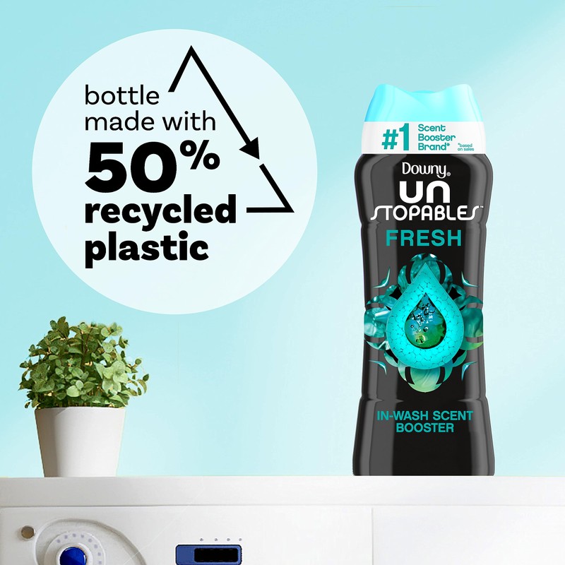 Downy Unstopables In-Wash Scent Booster Beads, FRESH, 18.2 oz