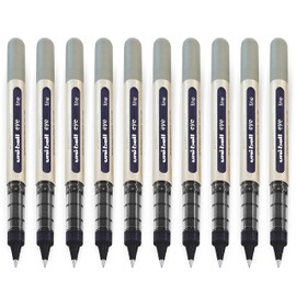 uni-ball EYE - UB-157 Rollerball Pens - 0.7mm Nib - [Pack of 10] - Black Ink