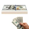 Prop Money - 120 Sheets 100 $, Play Money Dollar