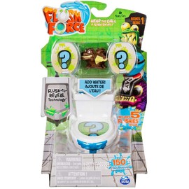 FLUSH FORCE 6037315-5er - Set, Klo - Set mit 2 Figuren, zum Sammeln