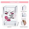 Vgrti Makeup and High Heels Acrylic Brush Organizer Holder, High