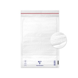 Clairefontaine 7346C - Pack of 10 White Padded Bubble Wraps 220 x 330 mm 90gsm
