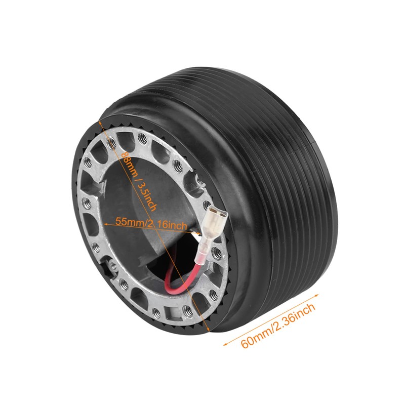 Qiilu Steering Wheel Hub Adapter Racing Steering Wheel Hub Adapter