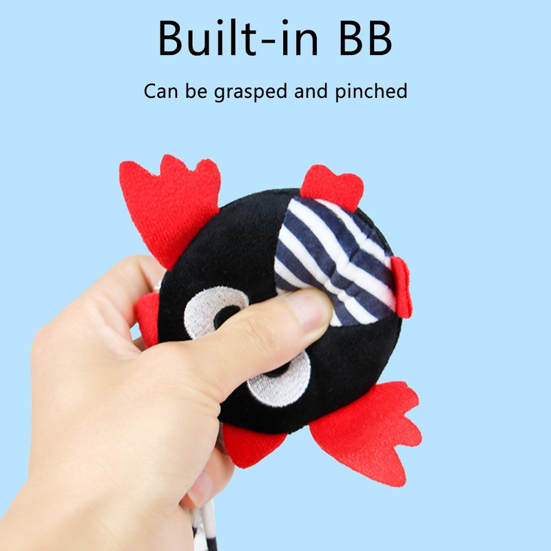 Spiral Activity Hanging Pram Toys for Baby Cartoon Stroller Toy