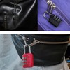 SISAV 3 Digit Combination Lock,Gym Padlock,Outdoor Padlock,Suitable for School Lockers,Tool