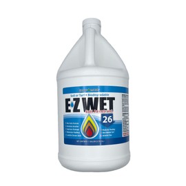 Grow More EZ Wet Soil Penetrant 26% - 1 Gallon of Biodegradable Non-Ionic Surfactant - Soil Wetting Agent for Better Drainage & Liquid Aeration for Lawns, Nurseries, & Landscaping