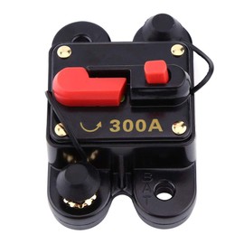 12V DC Car Reset Circuit Breaker for Car Marine Boat Bike Stereo Audio Circuit Breaker Reset Fuse Self Test 80A - 300A (300A)